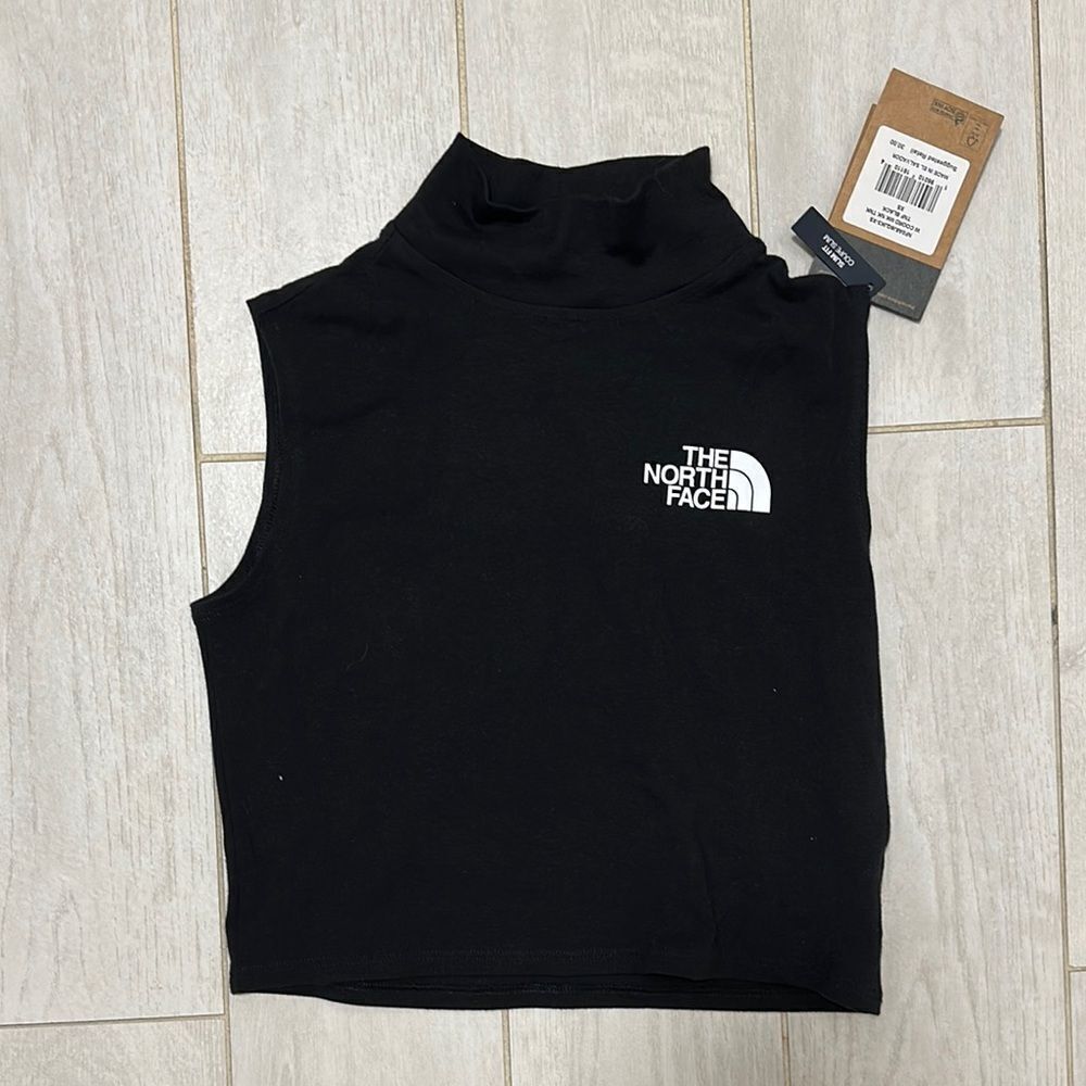 NWT the north face tank top black XS